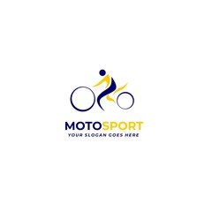 Motor sport logo template