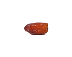 Palm dates on the white background