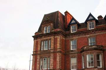 Fototapeta premium old city architecture england uk europe city