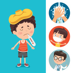 Little Kid Infected By Virus