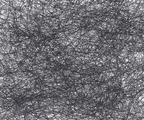 Fotobehang Hand drawn chaos scrawls. Random chaotic pattern. Abstract artwork.  © forwforw