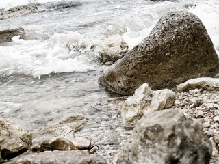 rocks on the beach