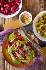 salad with beet