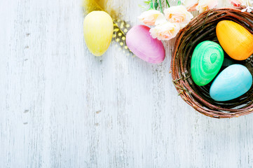 decorative painted Easter eggs