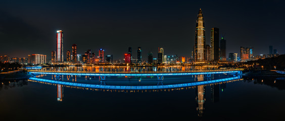 Obraz premium Panorama view of Shenzhen Talent Park