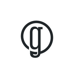 Letter G Logo Lettermark Monogram - Typeface Type Emblem Character Trademark