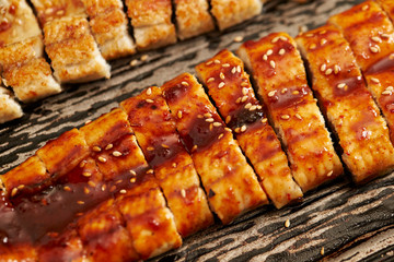 Grilled eel