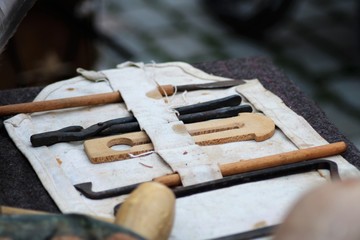 Instrumentos de Cirugía de campaña antiguos, Madrid, España