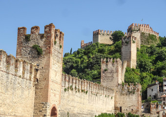 Soave Italien, Burg und Altstadt