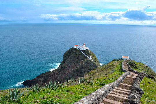 Azores, Santa Maria, Maia lighthouse