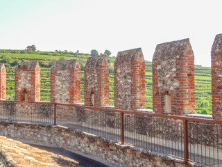 Soave Italien, Burg und Altstadt