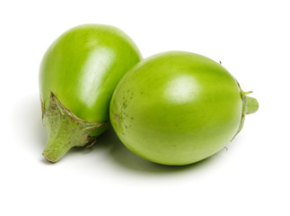 aubergine isolated on white background