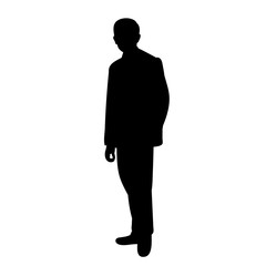  black silhouette man businessman, guy
