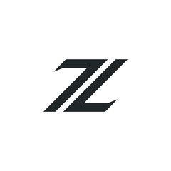 Z Letter Logo Monogram Design Element Typeface Type Vintage Sign Emblem Typeset Combination Luxury Character Handmade Trademark Script Alphabet Elegant Decoration