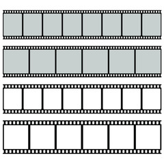 Film roll vector design illustration isolated on white background