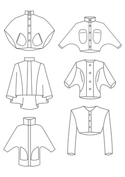 Technical Drawing Jacket Images 