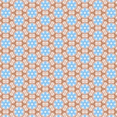 Modern geometric ornament for modern interiors design, wallpaper, textile industry