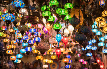 Obraz premium Istanbul lamp shop