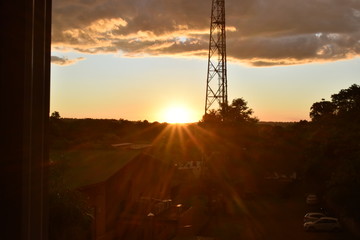 atardecer
