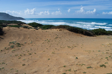 Le dune di sabbia di Scivu