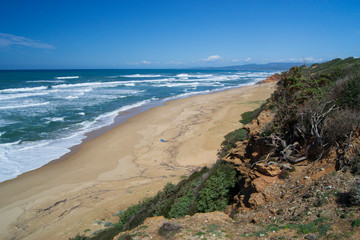 La spiaggia di Scivu