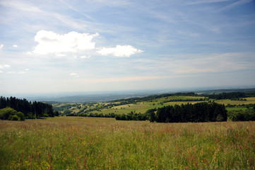 Landschaft rund um den Vogelsberg