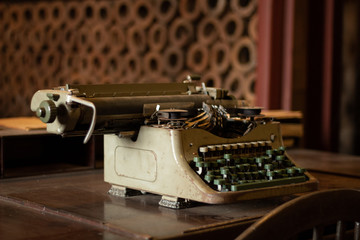 Vieja máquina de escribir