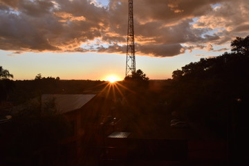 atardecer