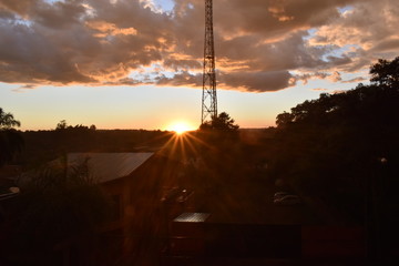 atardecer