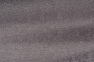 Grey velvet fabric cloth