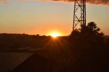 atardecer