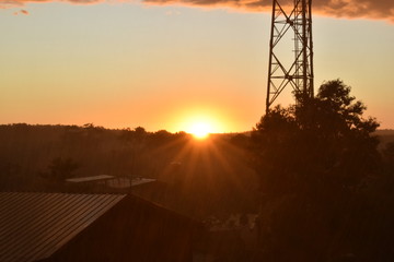 atardecer