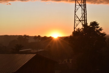 atardecer