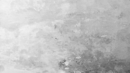 Gray scratched wall grunge background texture design banner with place for text