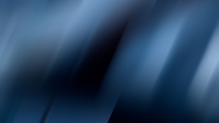 Obraz premium Abstract blurred blue background, diagonal dark lines.