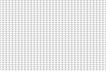 Dotted abstract arrows seamless pattern. Tileable vector web background in black and white colors.