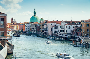 View on Grand Canal of  Venice