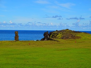 South America, Chile, Archipelago Polynesia, Easter Island