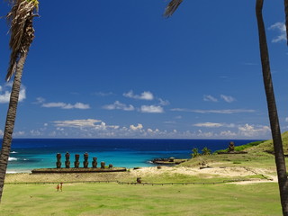 South America, Chile, Archipelago Polynesia, Easter Island