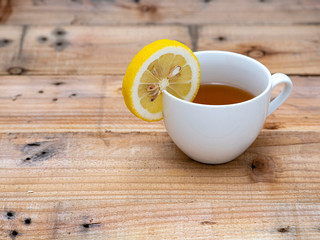 Tea with lemon