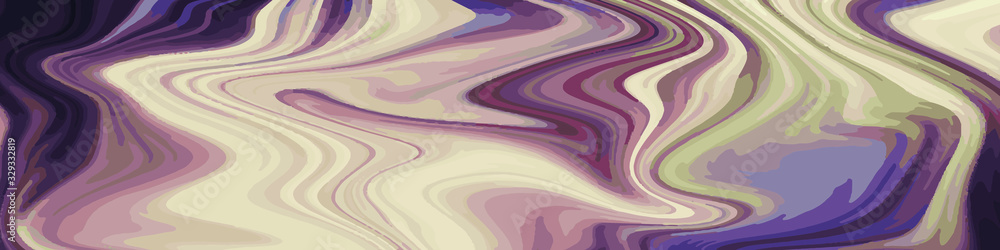 Poster abstract color flow gradient background. liquid marble art texture. flow inks in water style