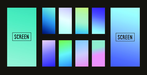 Color gradient cover design. Vibrant background for screen, poster, banner, wallpaper, social media post