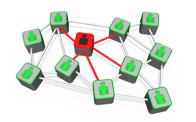 3d Coronavirus ansteckungskette, freigestellt
