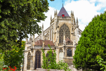 Eglise Saint Etienne, ancient Catholic church, Beauvais, France