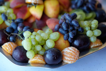 Jedzenie bufet szwedzki stół