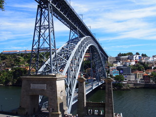 Dom Luis I Bridge, Porto, Portugal