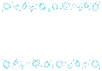 宝石のフレーム