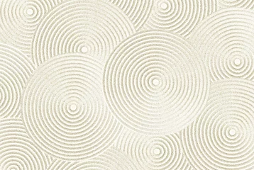 Foto op Plexiglas Japanse stijl Zen-patroon