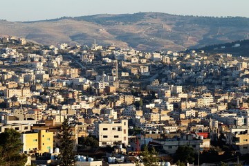 Madaba, capital de la Gobernación de Madaba en Jordania.