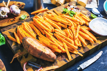 Healthy Homemade Sweet Potato Fries
